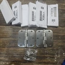 12 Pack Cal-royal Hinges 3.5 Satin Nickel Interior For Doors US15. Fixed Price $29.98.