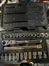 Gearwrench 27 Piece 1/4 Inch Drive Pass-thru 6 Point Standard Sae/metric Mechani. Fixed Price $90.00.