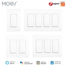 Moes Zigbee Smart Single Pole Wall Light Switches Alexa Google App Remote. Fixed Price $20.79.