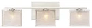Quoizel WCP8603 Nickel Westcap 3-LIGHT 23"W Bathroom Vanity. Fixed Price $231.99.