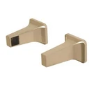 Proplus 558715 3/4 In. Towel Bar Bracket Brushed Nickel Pair. Fixed Price $12.92.