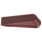 Hillman 851229 Floor Door Stop Wedge Brown (4") (1-1/4" Clearance) Pack. Fixed Price $9.95.