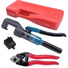 Muzata 45KN Hydraulic Hand Crimper Tool For 1/8" Cable Railing Kit CR09 CK12. Fixed Price $59.99.