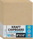 Magicwater Chipboard Sheet For Diy Projects - 8X10 Inch Pack 22 Pt Heav. Fixed Price $14.03.