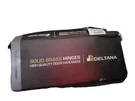 Deltana DSB43-UNL-RZ X In. Square Hinges Zigzag Finish. Fixed Price $29.90.