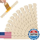 Unfinished Scalloped Wood Trim 15.74IN X 1.57IN 24 Pack Diy Molding For Cabinet. Fixed Price $46.06.