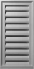 Ekena Millwork 18"W X 36"H 1/8"P, Vertical Gable Vent Louver, Non-functional. Fixed Price $129.00.