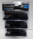 Swingline 747 Classic Stapler, 20 Sheets Capacity, Pack Of 3 Pcs Brand New. Fixed Price $19.98.