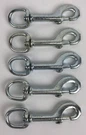 Lot Of X Campbell Copper Tools Bolt Snap Swivel Hooks 5/8" Round Eye Zinc #225. Fixed Price $14.99.