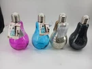 (lot Of 4) Bulb Led Lamps Assorted Colors Decor Ambiance 9"X5". Fixed Price $49.99.