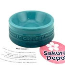 Le Creuset Pet Bowl Caribbean Blue Stoneware Food Water Dish For Dog Cat. Fixed Price $56.67.