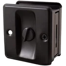 Square Pocket Door Lock, Privacy (bed/bath) Latch, Matte Black By Stone Harbor. Fixed Price $24.20.