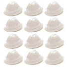 Pyramex HP24110 Full Brim Hard Hat Point Ratchet Suspension - White, 12 Count. Fixed Price $110.99.