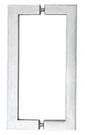 Brushed Stainless "sq" Style 18" Back-to-back Towel Bar By Laurence. Fixed Price $128.44.