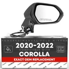 Passenger Side Mirror Replacement Compatible With 2020-2022 Toyota Corolla .... Fixed Price $99.39.