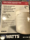 New! Watts DET-12-M1-HD Portable Water Expansion Tank For 50 Gal. Heater. Fixed Price $41.99.