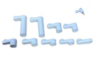 Window Screen Clips White Plastic (choose Your Size! /size Run F. Fixed Price $13.18.