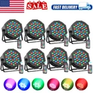 8-PACK Rgb 36LED Stage Lights Dmx Beam Wash Effects Dj Disco Party Lighting. Fixed Price $99.99.