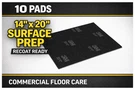 3M Scotch-brite Surface Prep Pads 10/CASE Commercial SPP14X20. Fixed Price $269.88.