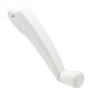 Window Operator Folding Crank Handle, 11/32 In. Bore, White Enamel Finish, Low-p. Fixed Price $25.21.