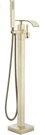 Senlesen Freestanding Bathtub Faucets Floor Mounted Filler Brushed Gold. Fixed Price $88.32.