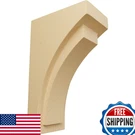 Ekena Millwork CORW03X04X08FEAL Small Felix Wood Corbels 3W 3/4D 8H Alder. Fixed Price $76.66.
