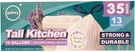 13 Gallons Drawstring Tall Kitchen Bag, Lavender Scent, 35 Count. Fixed Price $13.42.