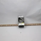 Commercial Electric Metallic Weatherproof Box Gray 1-GANG No Hardware. Fixed Price $6.97.
