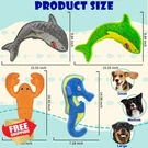 Lssyyqq No Stuffing Squeak Dog Toy Interactive Tug Of War Puppy. Fixed Price $20.00.