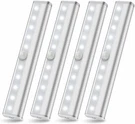 Wireless Under Cabinet Lighting Led Motion Sensor Battery Operated Closet 4PACK. Fixed Price $19.54.