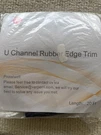 Protalwell 20 Ft Black Channel Rubber Edge Trim W/ Adhesive. Fixed Price $14.00.