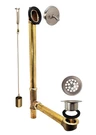 Westbrass Beehive Grid Bath Waste 22" Make-up, 17 Gauge Tubing, Stainless Stee. Fixed Price $74.99.