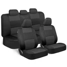 Bdk Polypro Car Seat Covers Full Set In Charcoal Black Front And Rear Split. Fixed Price $39.31.