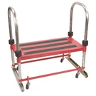 Steck Manufacturing 20350 Pro Step Adjustable Work Stand With Retractable Wheels. Fixed Price $243.29.