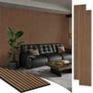 Smartstandard Pack 105.9" X 12.6" Wood Slat Wall Panels Soundproof Design. Fixed Price $224.58.