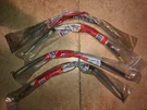 (4) Lincoln 5818 Whip Hose Extension 1/8 Npt Male 4500 Psi Grease Gun Line. Fixed Price $14.99.