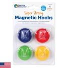 Learning Resources - Super Magnetic Hooks, Set Of 4 Strong. Fixed Price $38.49.