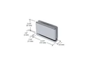 Crl Polished Chrome Senior Prima Series Top Bottom Mount Hinge SRPPH01CH. Fixed Price $65.00.