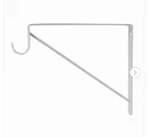Everbilt White Heavy-duty Steel Shelf Bracket And Rod Support Closet Cor. Fixed Price $14.99.