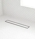 Signature Hardware 48" Cohen Tile-in Linear Shower Drain -matte Black(no Flange). Fixed Price $39.95.