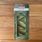 New Coleman Tablecloth Clamps Stainless Steel Rust Resistant Secure. Fixed Price $10.34.