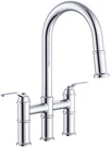 Gerber D434437 Kinzie 1.75 Gpm Widespread Bridge Pull Down - Chrome. Fixed Price $515.90.