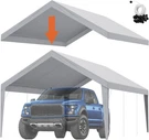 Carport Replacement Canopy Cover 13 X 20 Ft, Garage Top Tent Shelter Tarp. Fixed Price $64.99.