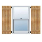 Ekena 16.125-IN. X 54-IN. H, Rough Sawn Western Red Cedar (per Pair). Fixed Price $96.77.