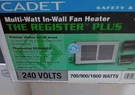 Cadet Rgstr Recssd Elct Wl HEATR,6" H,240V RMC162W 027418633149. Fixed Price $169.99.