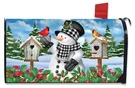 Briarwood Lane Checkered Snowman Winter Mailbox Cover. Fixed Price $15.95.