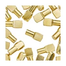 Widgetco 7MM Brass Shelf Pins, Supports, Architectural Finish (qty 1000). Fixed Price $243.70.
