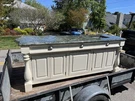 Custom Kitchen Island Real Wood Granite Top Stainless Undermount Sink.. Fixed Price $1500.00.