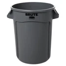 Rubbermaid Commercial 263200GY Vented Round Brute Gal Gray Container, Plastic. Fixed Price $57.57.