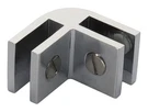 Crl E214A Chrome Two-way Aluminum 90 Degree Glass Connector. Fixed Price $16.04.